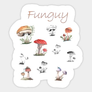 Funguy - Fungai Sticker